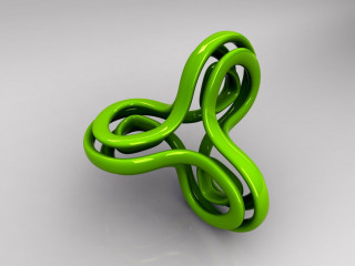 Green object white surface shadow - a green object free wallpaper