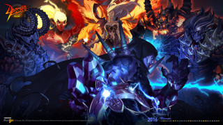 Demonic fire embers skull horns - shock art free wallpaper