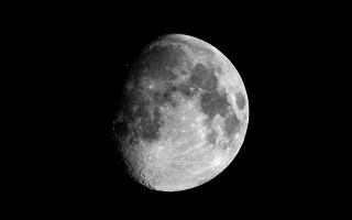 Full moon plane night sky 4 - the dark sky free wallpaper