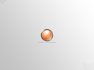 White background orange button happy - happy free wallpaper for desktop