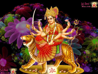 Woman riding tiger sword painting - a tiger free wallpaper