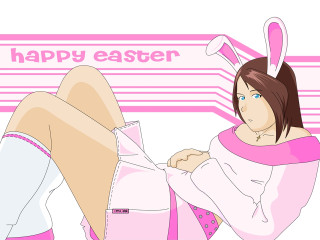 Girl bunny ears crossed legs - fanny mcian free wallpaper