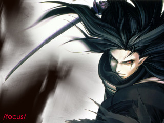 Man black hair black outfit - black hair free wallpaper