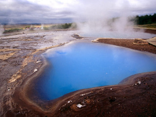 Blue pool dirt steam cloudy 2 - steam free wallpaper