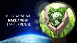Person holding green earth quote - the earth free wallpaper