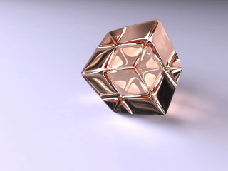 3d rubik cube white background 2 - ernő rubik free wallpaper