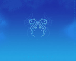 Blue background birds wings sky 2 - a blue sky background free wallpaper