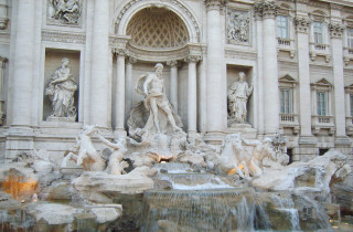 Fountain statues building middle fountain - sculpture free wallpaper