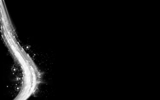 Black white photo wave light - free new year wallpaper