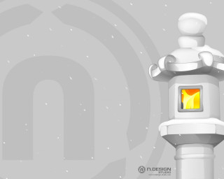 White lightpole yellow light gray - a yellow light free wallpaper