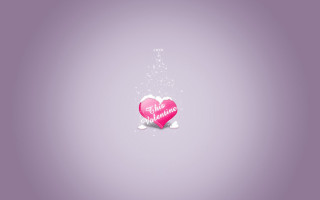 Pink heart message on it - a pink heart free wallpaper
