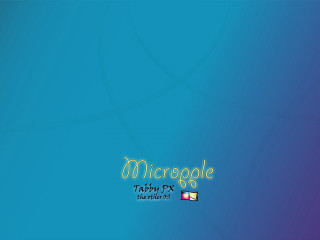 Blue background name window image 2 - bogi fabian free wallpaper