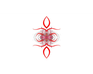 Red white abstract design white - abstract design free wallpaper