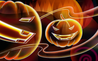 Pumpkin knife mouth digital painting 3 - behance hd free wallpaper