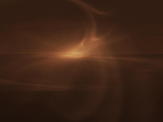 Blurry light sky water boat - a matte painting free wallpaper