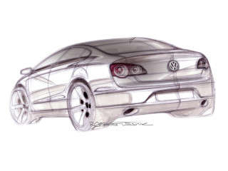 Car drawing black outline white - concept design free wallpaper