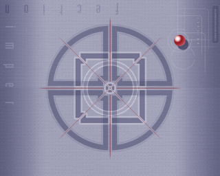Red ball blue background cross - a red ball free wallpaper