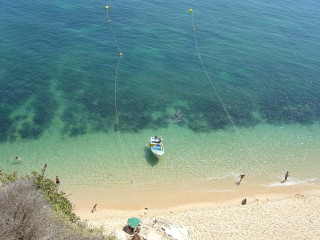 Boat tied rope beach people - the water free wallpaper