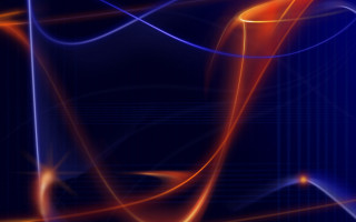 Blue orange abstract background lines - line free wallpaper