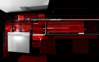 Red black abstract background stove - modular free wallpaper