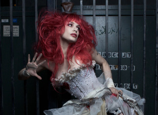 Woman costume red hair makeup - a costume free wallpaper