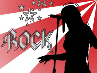 Person microphone rock sign stars 2 - florianne becker free wallpaper