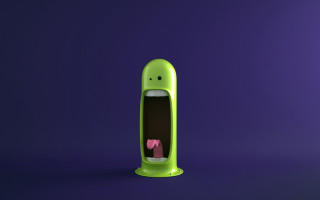 Green phone pink flower purple 2 - cinema 4 d free wallpaper