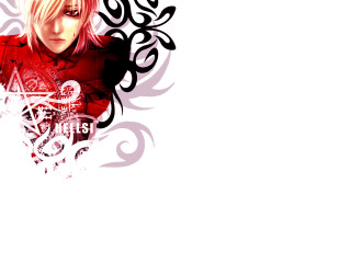 Girl pink hair red shirt 3 - a red shirt free wallpaper