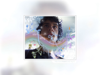 Man colorful swirl white frame - a colorful swirl free wallpaper