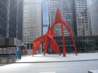 Red sculpture cityscape tokyo abstract - sculpture free wallpaper