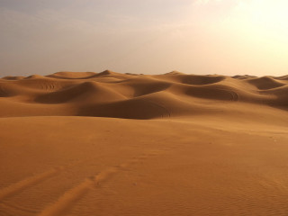 Sand dunes sky sun clouds - a sky background and sun free wallpaper