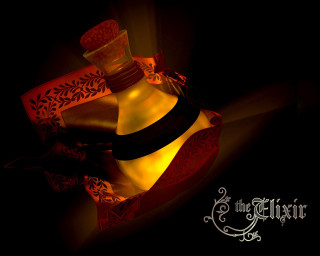 Wine bottle red ribbon black 2 - a bottle of wine free wallpaper