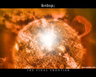 Final frontier sunset fiery autumn - neoprimitivism free wallpaper
