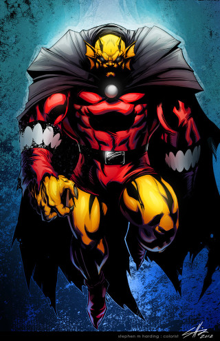 Cartoon man cape demon outfit - eddie mendoza free wallpaper