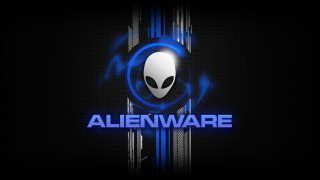 Blue alien head alienware holography - alien free wallpaper
