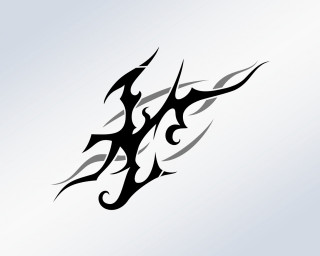 Black white tattoo design bird 3 - a tattoo free wallpaper