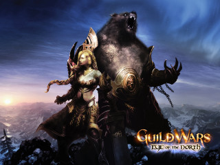 Woman costume bear mountain sword - a mountain side free wallpaper