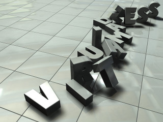 Metal letters tile floor white - a tile floor free wallpaper