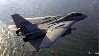 Fighterjet ocean sunny day checkeredflag - free bird wallpaper