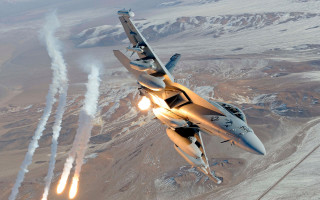 Jet flying smoke backend two - charles martin free wallpaper