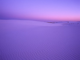 Purple sky sand dunes trees 2 - vast free wallpaper