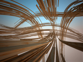 Sticks circle air sky background 4 - a sky background in the background free wallpaper