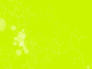 Green background circles lines pattern - fluorescent free wallpaper