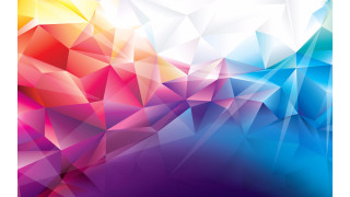 Colorful abstract background variety shapes - surreal free wallpaper