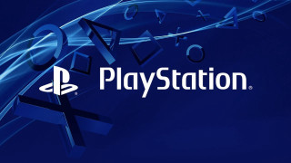 Playstation blue background white logo - a white logo free wallpaper