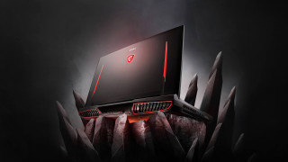Computer red light demonic creature - a computer free wallpaper