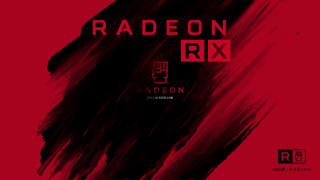 Red black poster radeon rx - poster free wallpaper