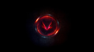 Red black logo black background 6 - verdadism free wallpaper