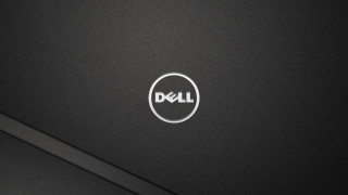 Dell laptop logo black background 2 - cover free wallpaper