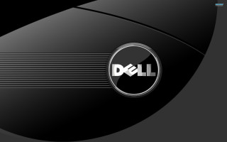 Dell logo black background stripe 2 - a dell logo free wallpaper
